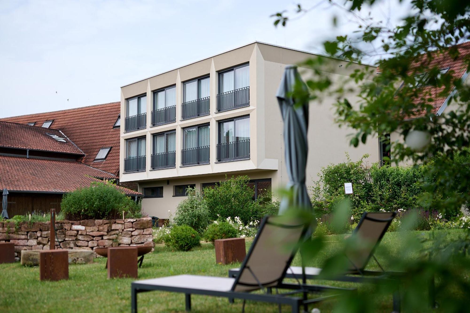 Weinhotel Fritz Walter Niederhorbach Exterior foto